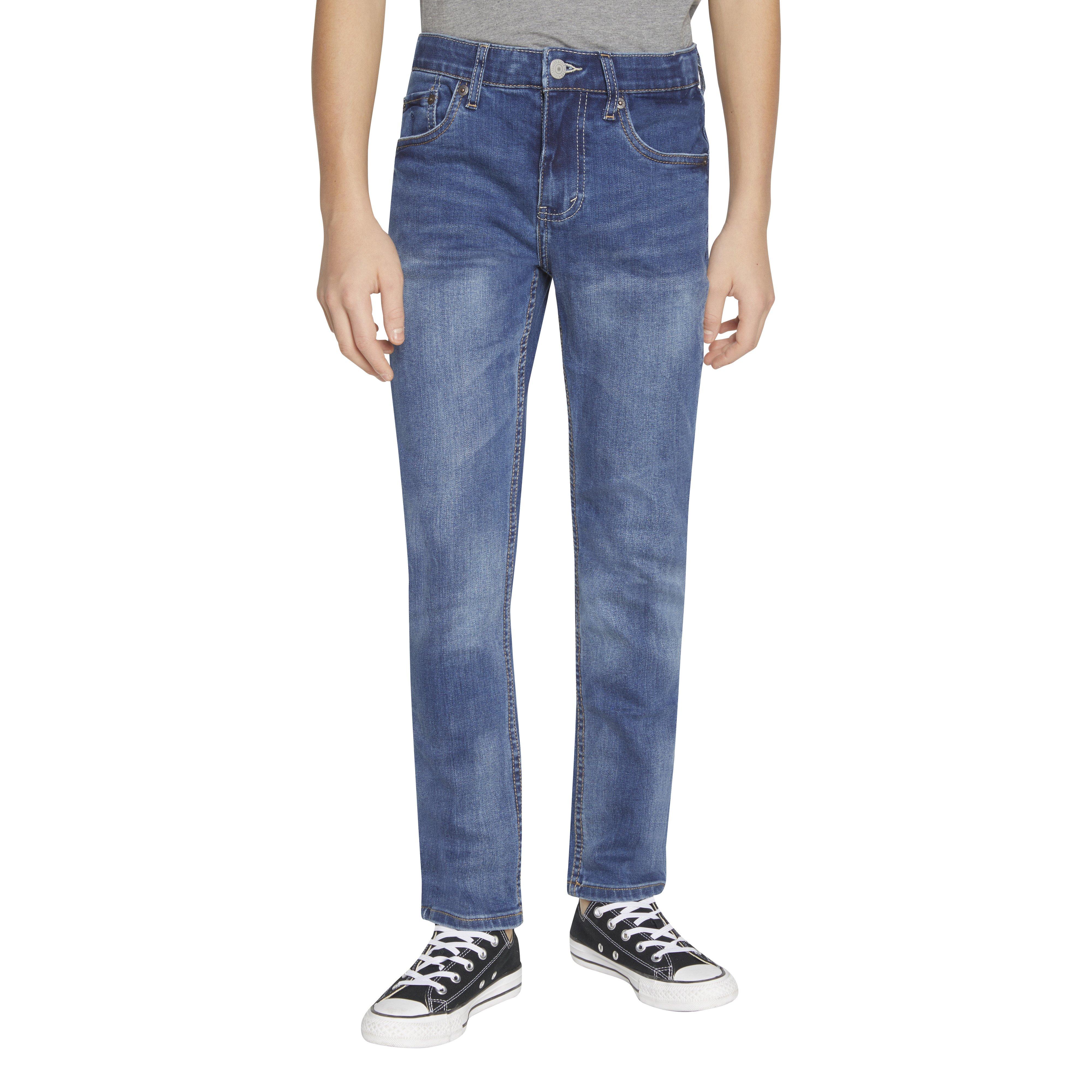 Levi's 510 Eco Performance Skinny Fit Med Wash Big Boys' Melbourne Blue Denim Jeans - MELBOURNE BLUE